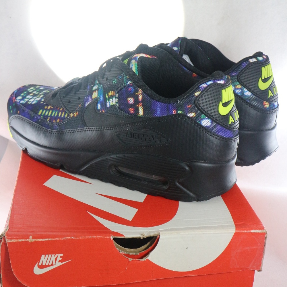 NIKE Air Max 90 Premium 'City Lights' Sneakers Sz 11.5 US Men - Picture 2 of 8